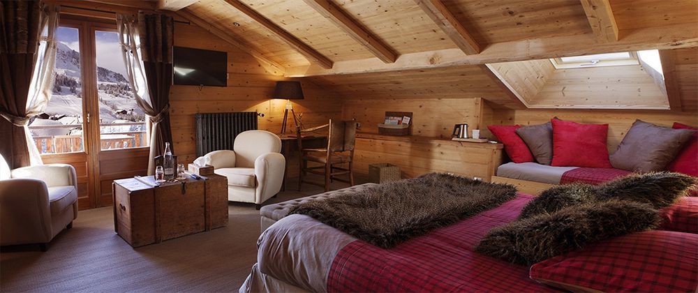 Chalet-Hotel Les Cimes Le Grand-Bornand Ngoại thất bức ảnh