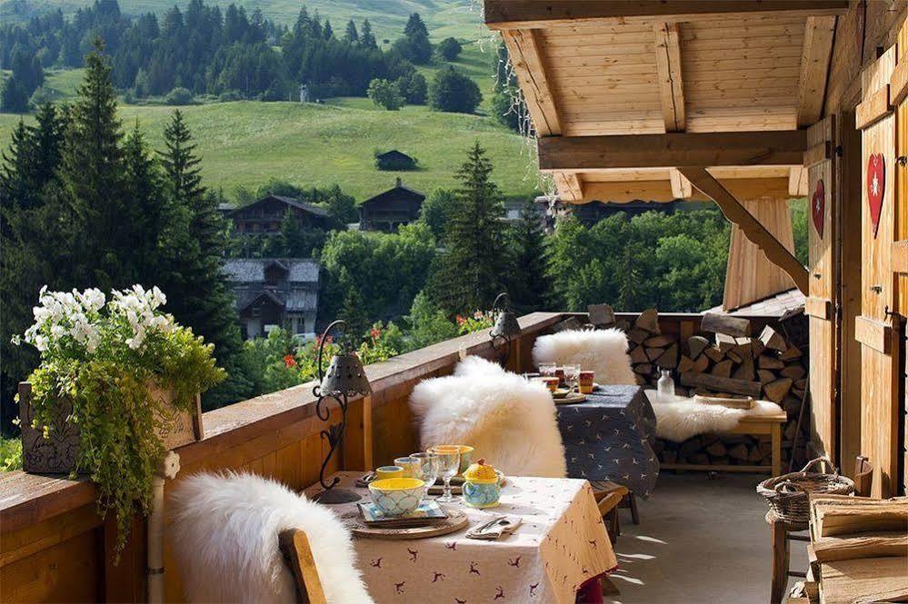 Chalet-Hotel Les Cimes Le Grand-Bornand Ngoại thất bức ảnh