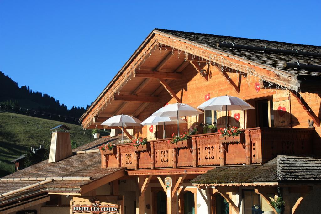 Chalet-Hotel Les Cimes Le Grand-Bornand Ngoại thất bức ảnh