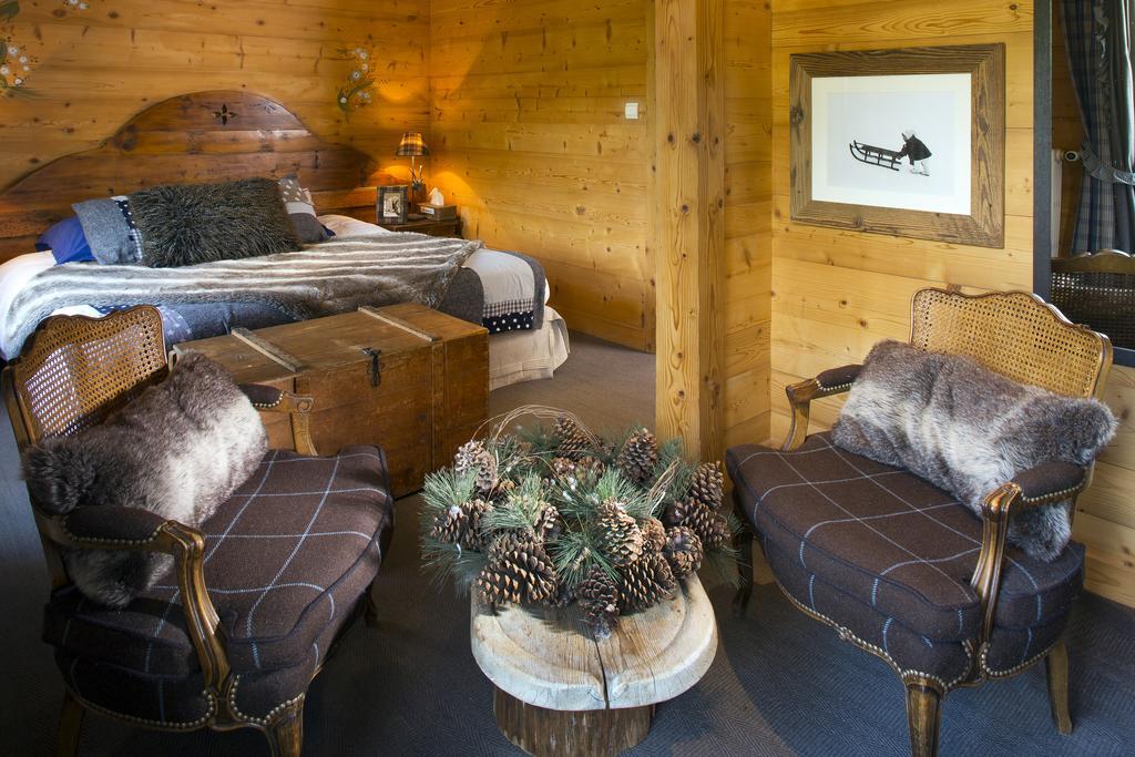Chalet-Hotel Les Cimes Le Grand-Bornand Phòng bức ảnh