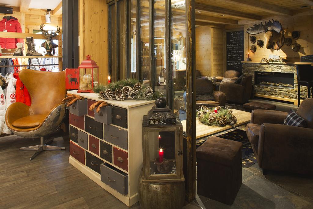 Chalet-Hotel Les Cimes Le Grand-Bornand Ngoại thất bức ảnh