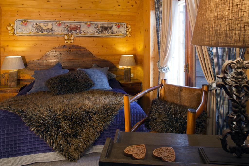 Chalet-Hotel Les Cimes Le Grand-Bornand Phòng bức ảnh