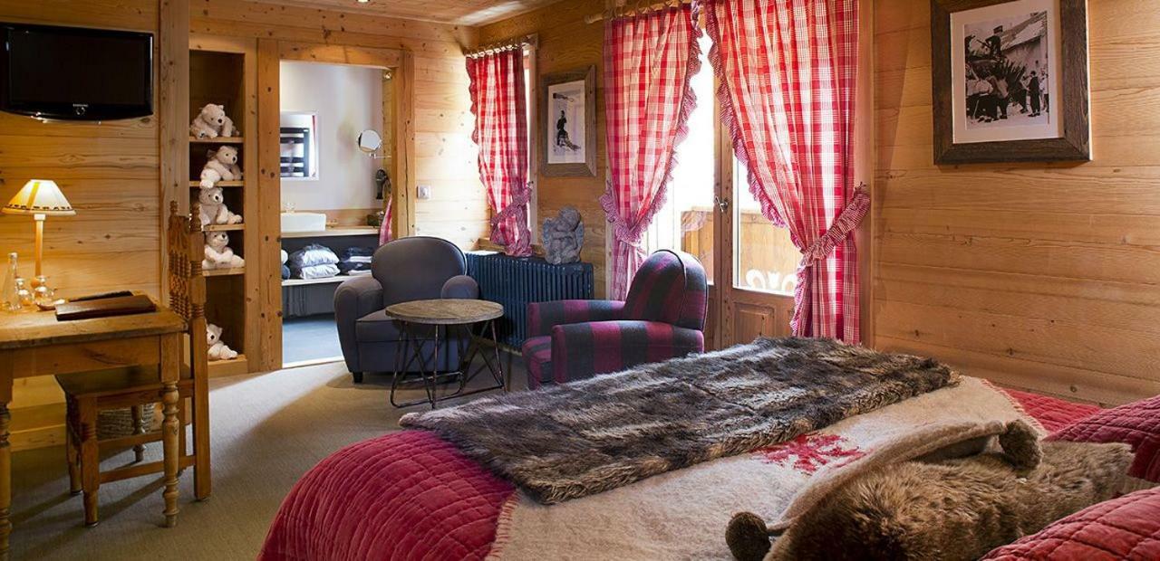 Chalet-Hotel Les Cimes Le Grand-Bornand Ngoại thất bức ảnh